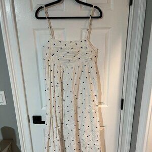 Zara white summer dress